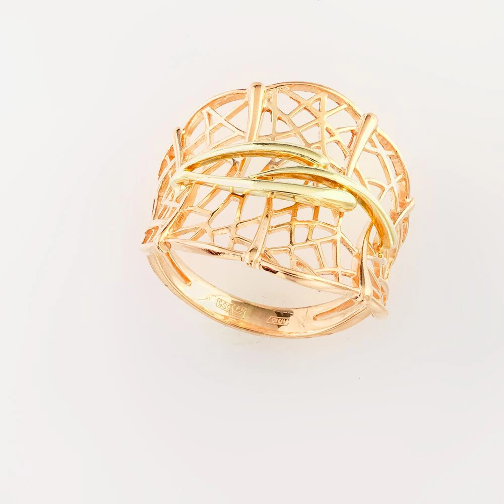 Кольцо из красного золота 585 пробы