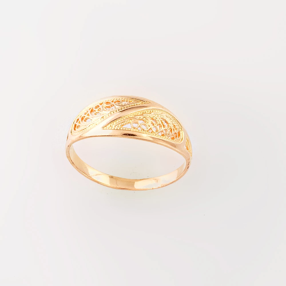 Кольцо из красного золота 585 пробы