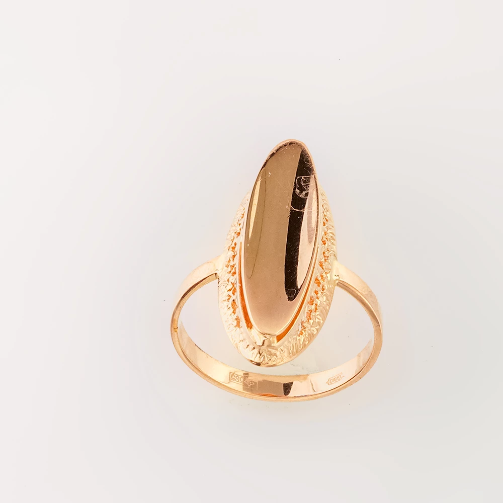 Кольцо из красного золота 585 пробы