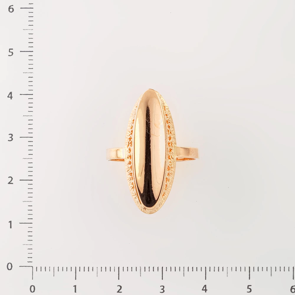 Кольцо из красного золота 585 пробы