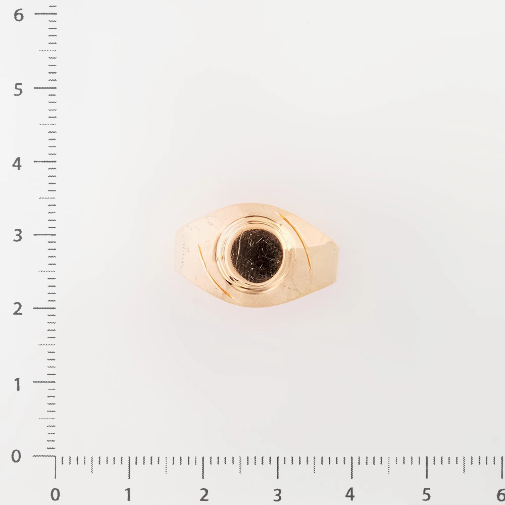 Кольцо из красного золота 583 пробы