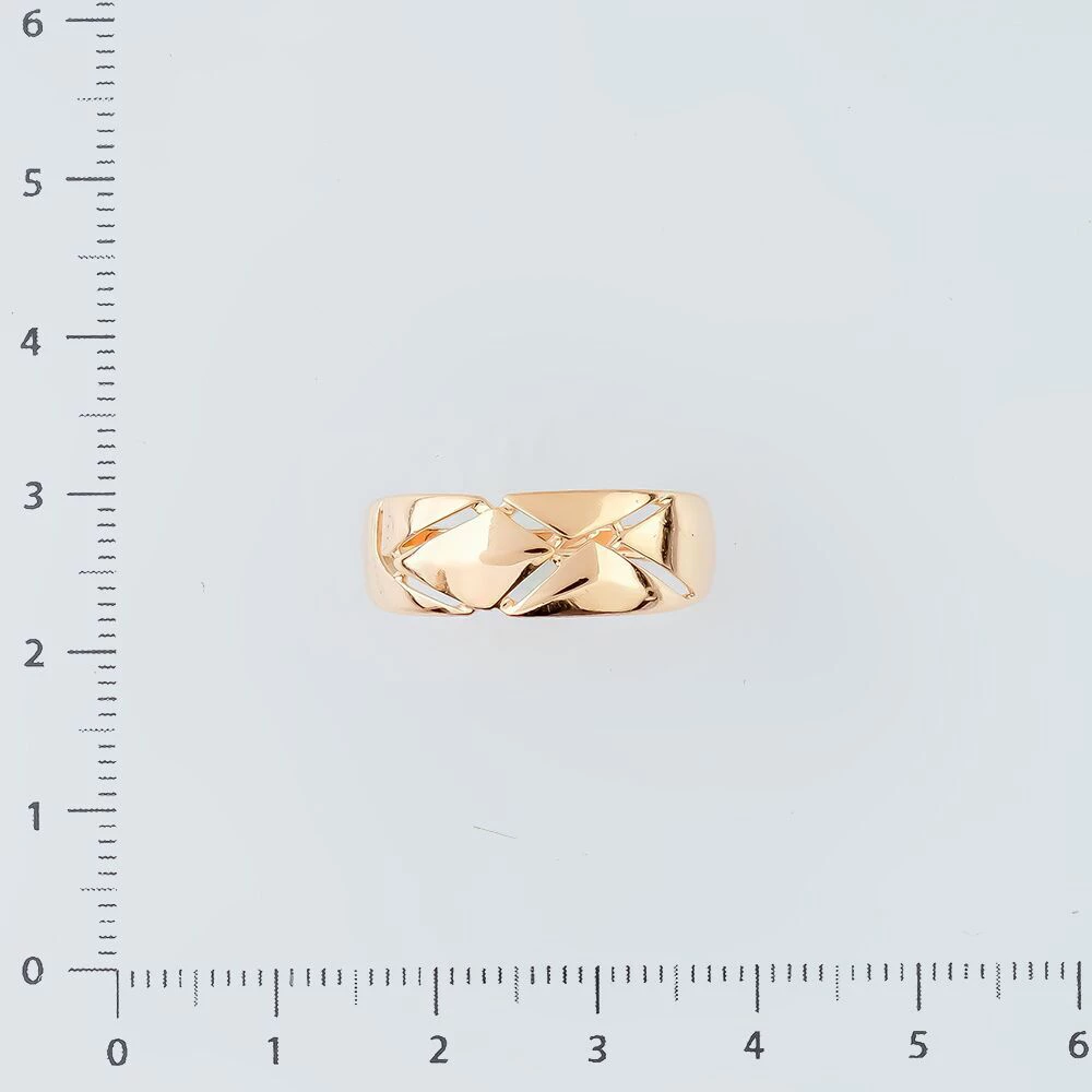 Кольцо из красного золота 585 пробы