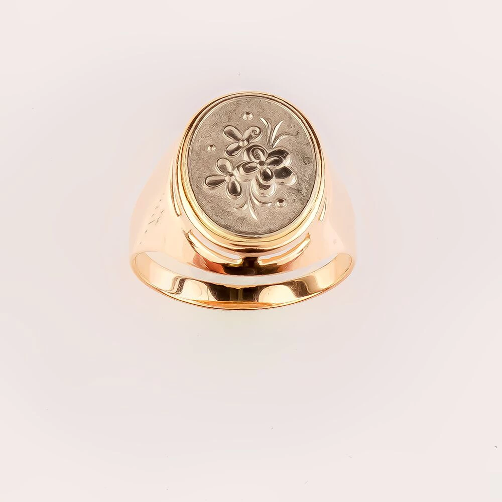 Кольцо из красного золота 585 пробы