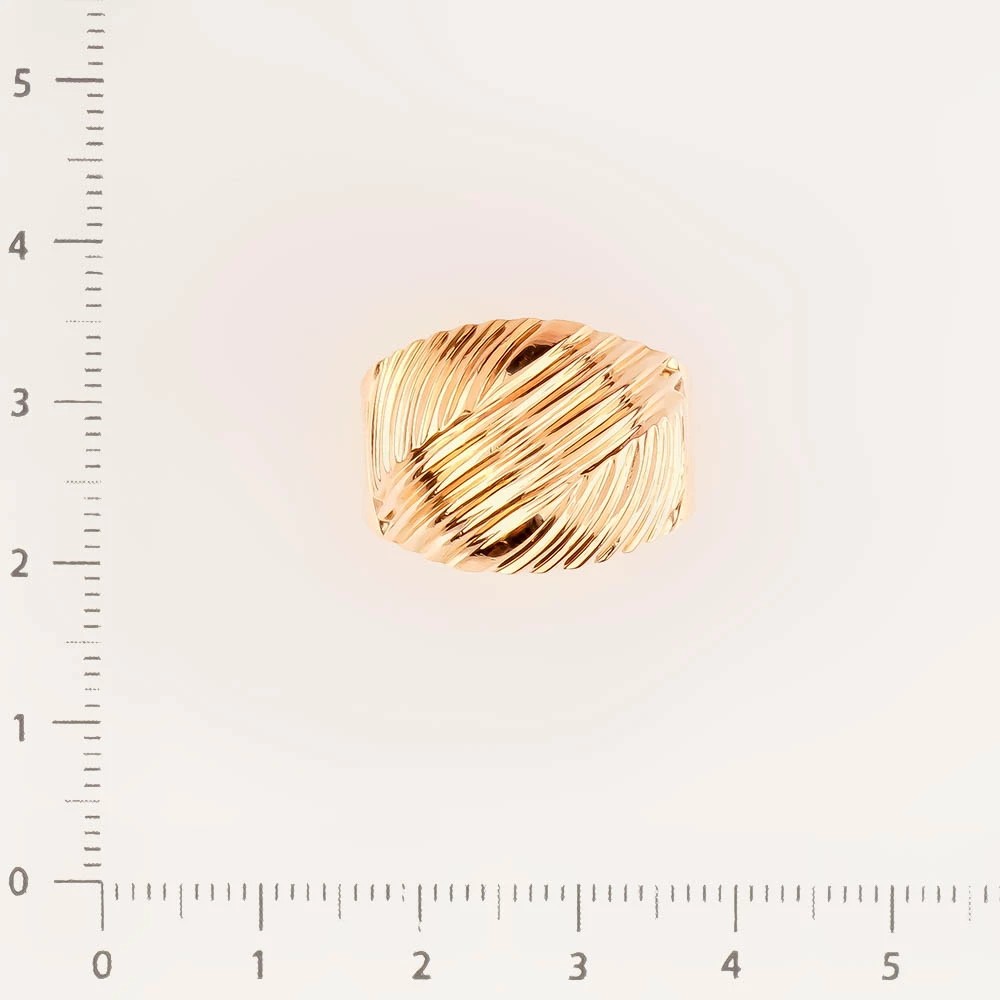 Кольцо из красного золота 583 пробы