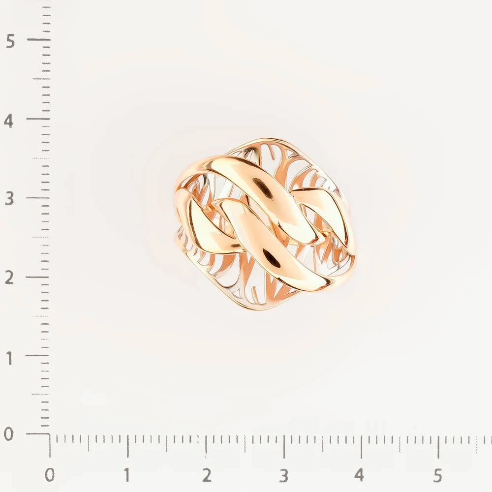 Кольцо из красного золота 585 пробы