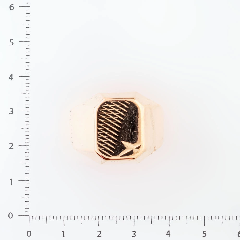 Кольцо из красного золота 583 пробы