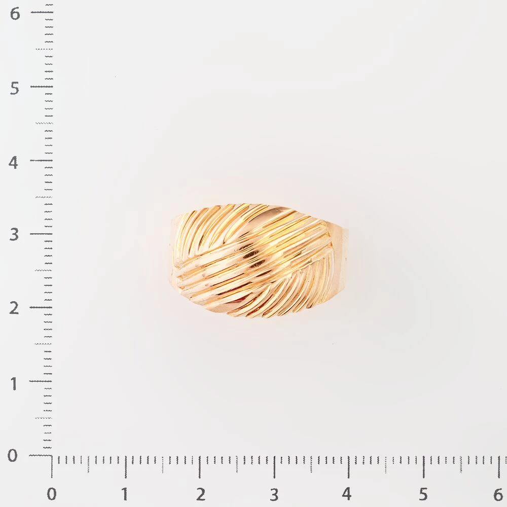 Кольцо из красного золота 583 пробы