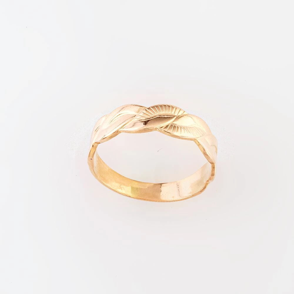 Кольцо из красного золота 585 пробы