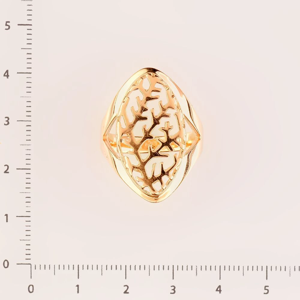 Кольцо из красного золота 583 пробы