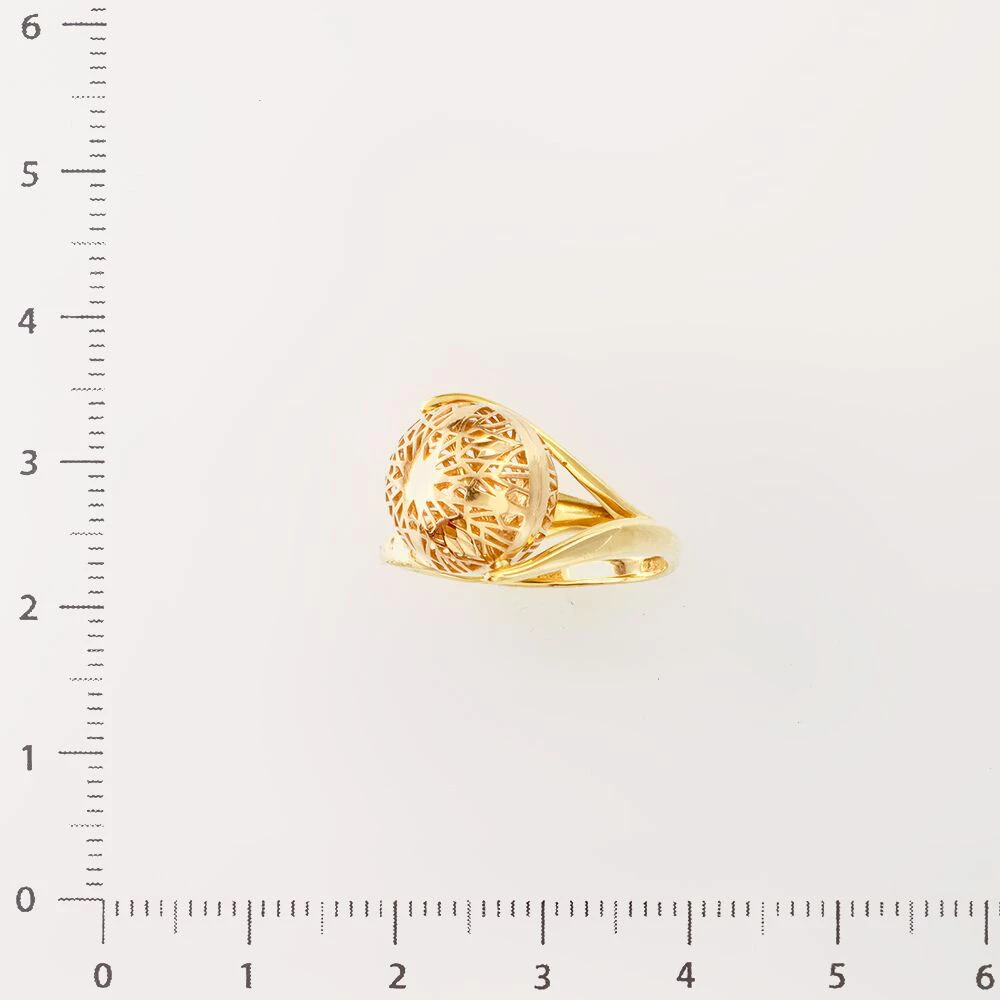 Кольцо из желтого золота 585 пробы