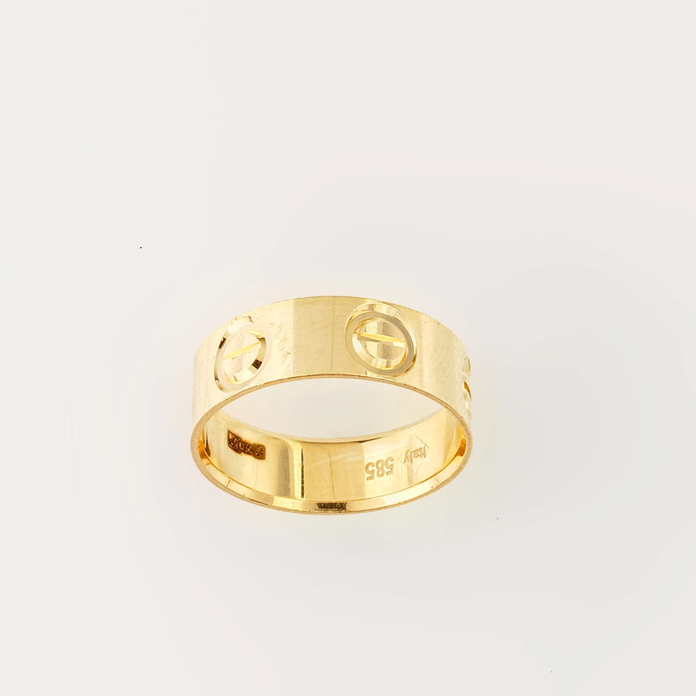 Кольцо из желтого золота 585 пробы Кольцо из желтого золота 585 пробы