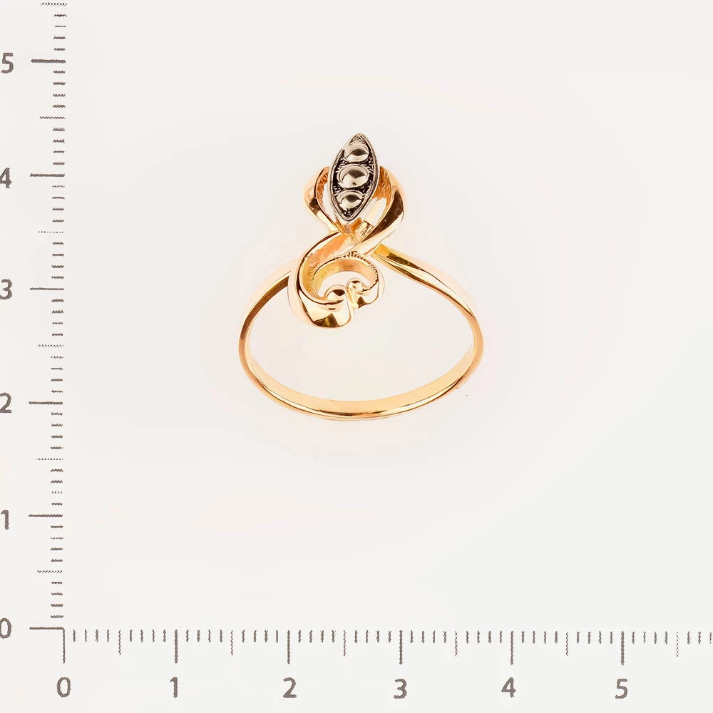 Кольцо из красного золота 585 пробы