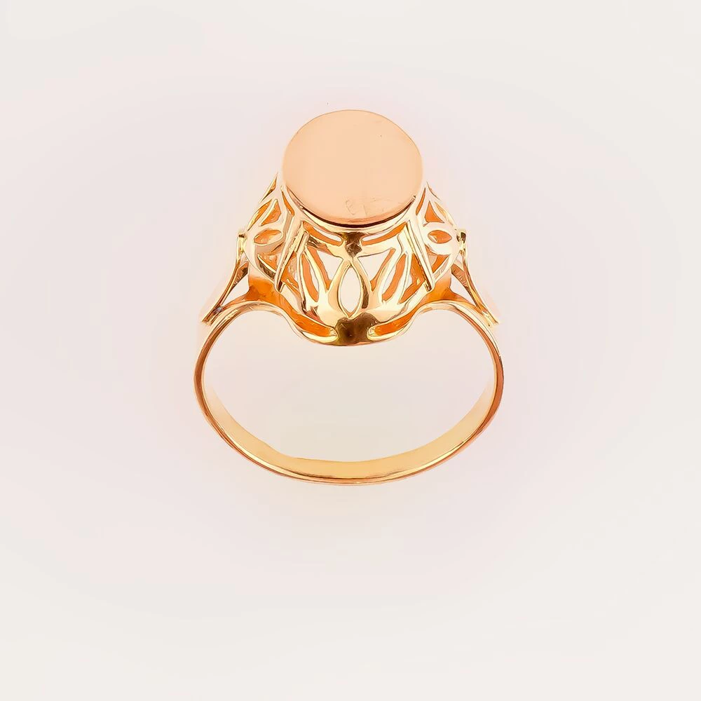 Кольцо из красного золота 585 пробы