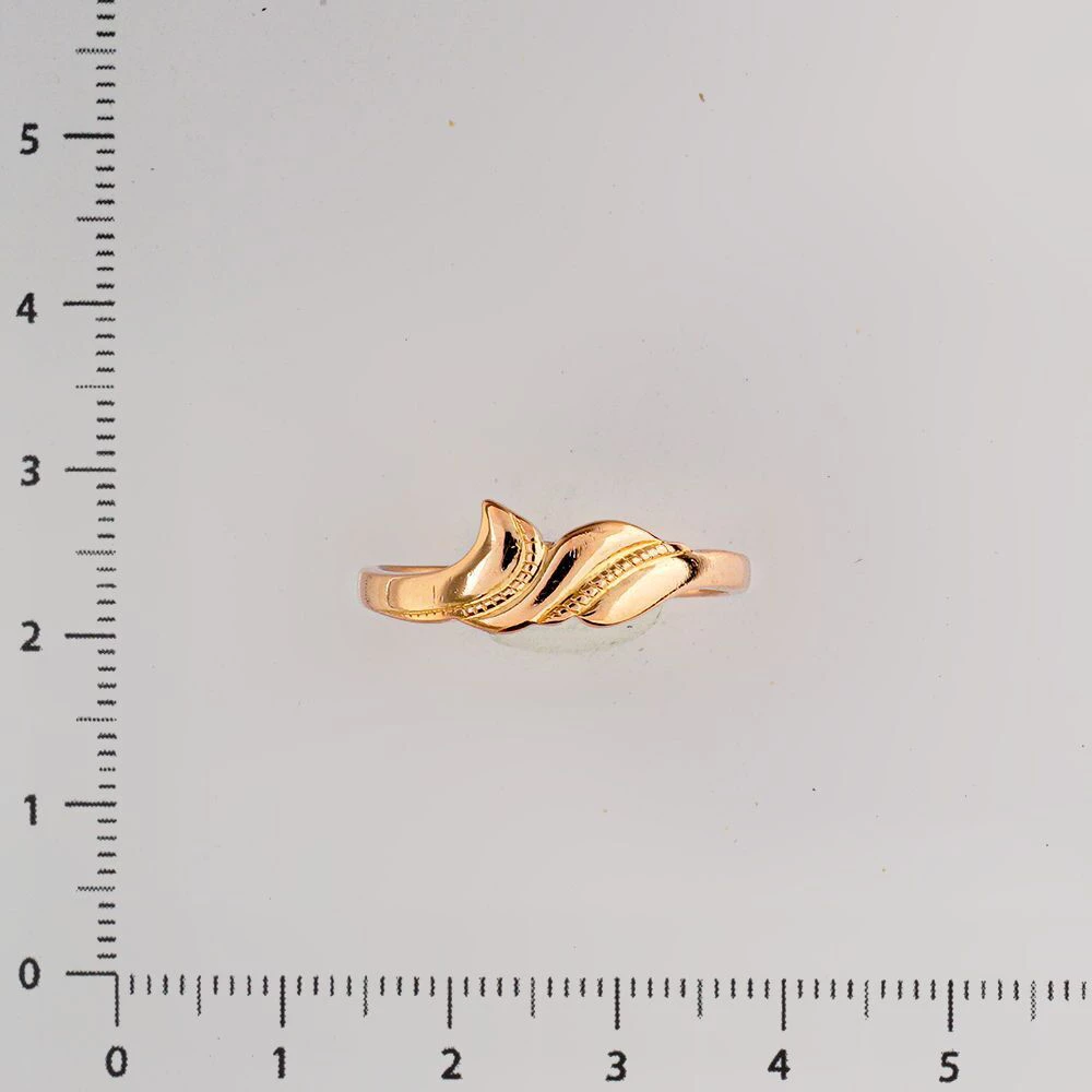 Кольцо из красного золота 585 пробы