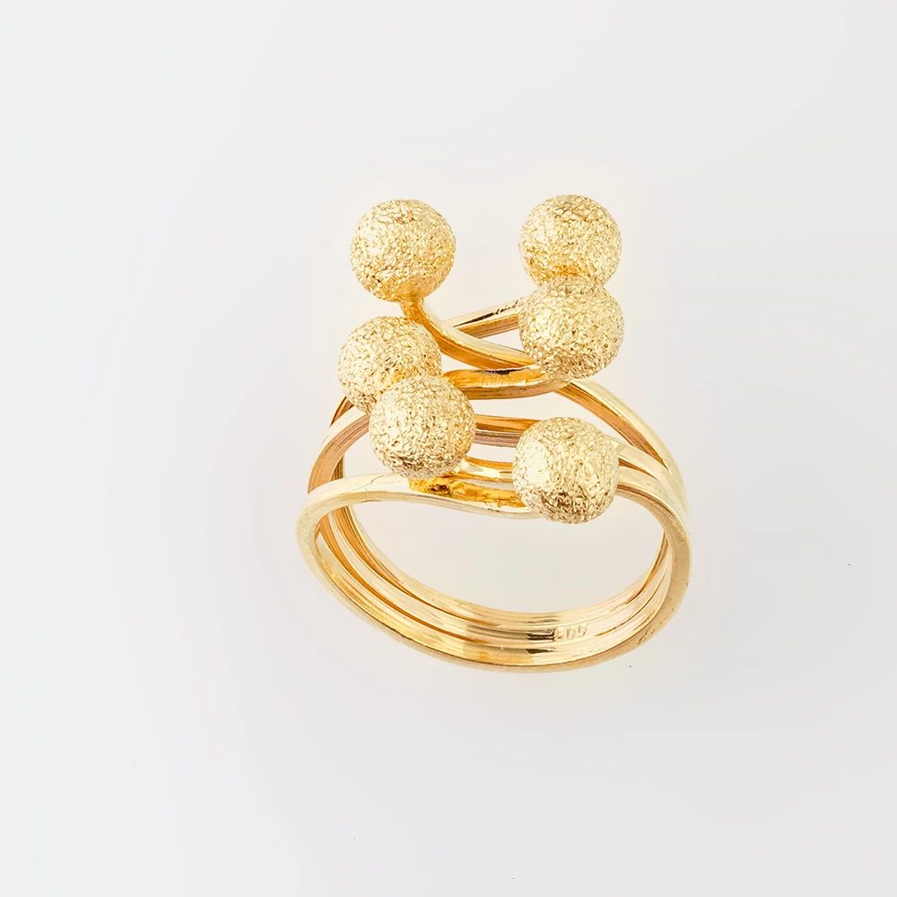 Кольцо из желтого золота 585 пробы