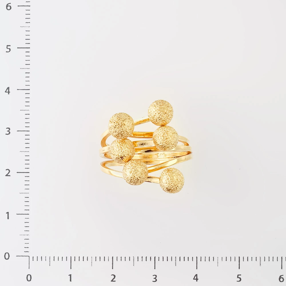 Кольцо из желтого золота 585 пробы