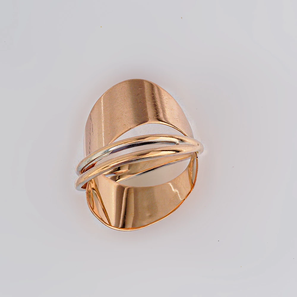 Кольцо из красного золота 585 пробы