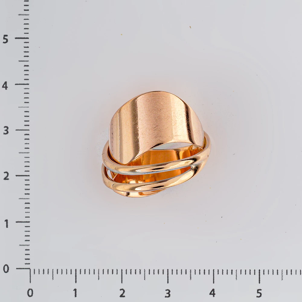 Кольцо из красного золота 585 пробы