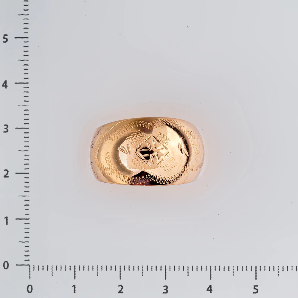 Кольцо из красного золота 583 пробы