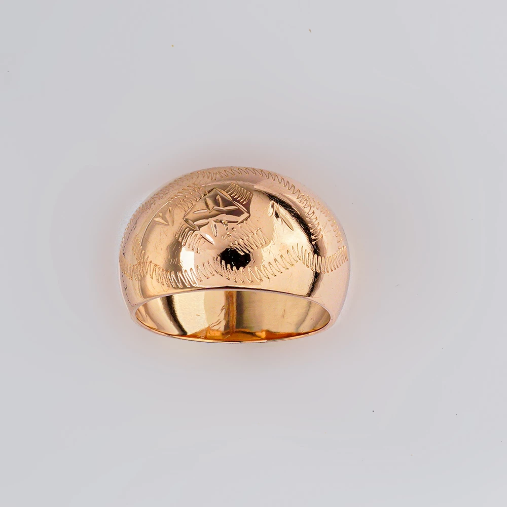 Кольцо из красного золота 583 пробы