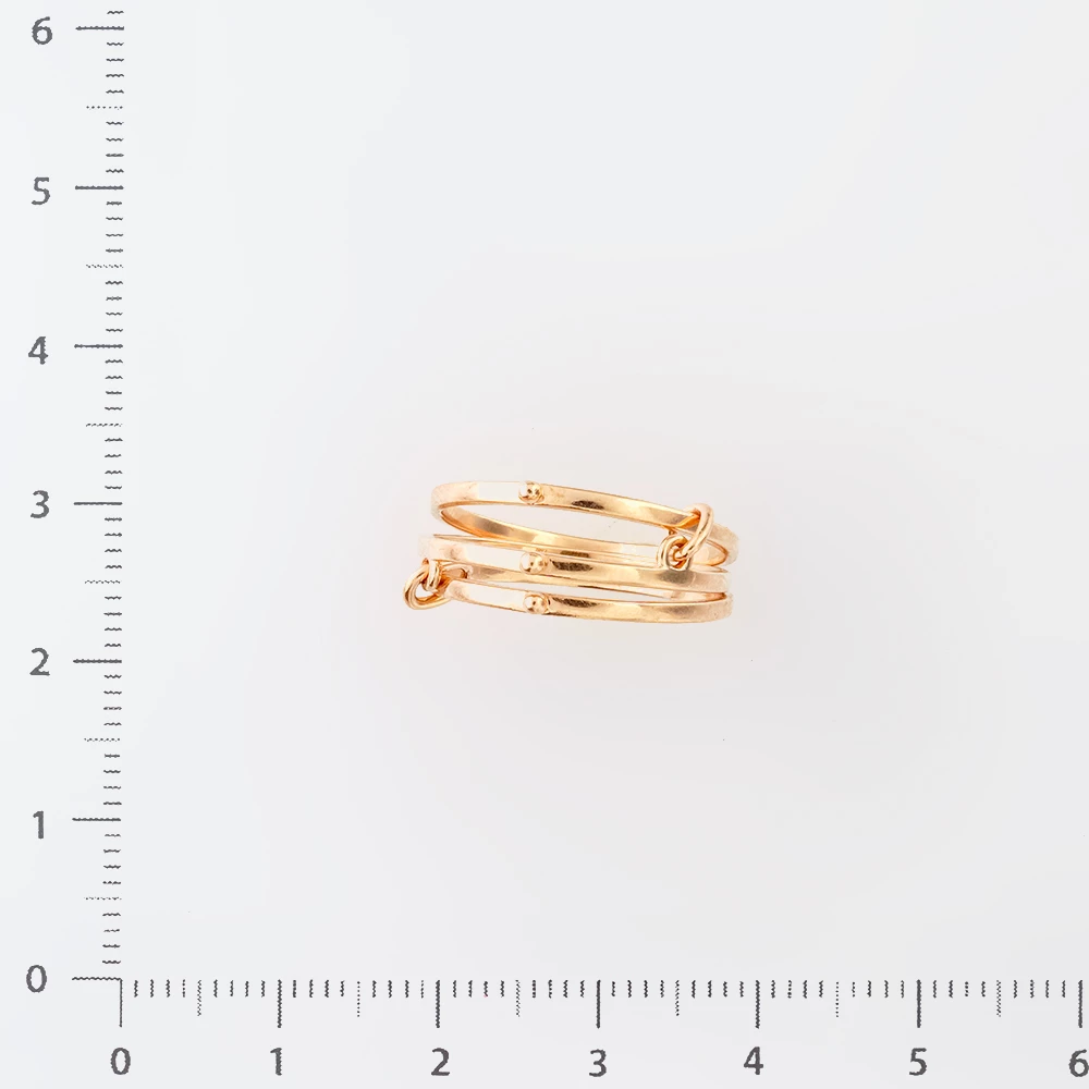 Кольцо из красного золота 585 пробы