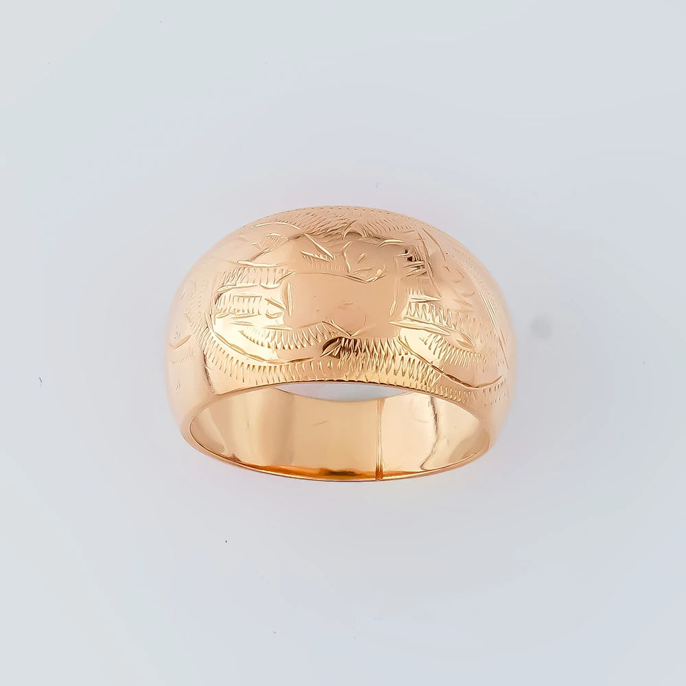 Кольцо из красного золота 583 пробы