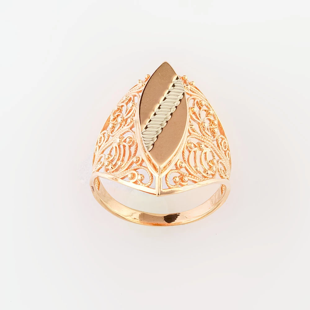 Кольцо из красного золота 585 пробы