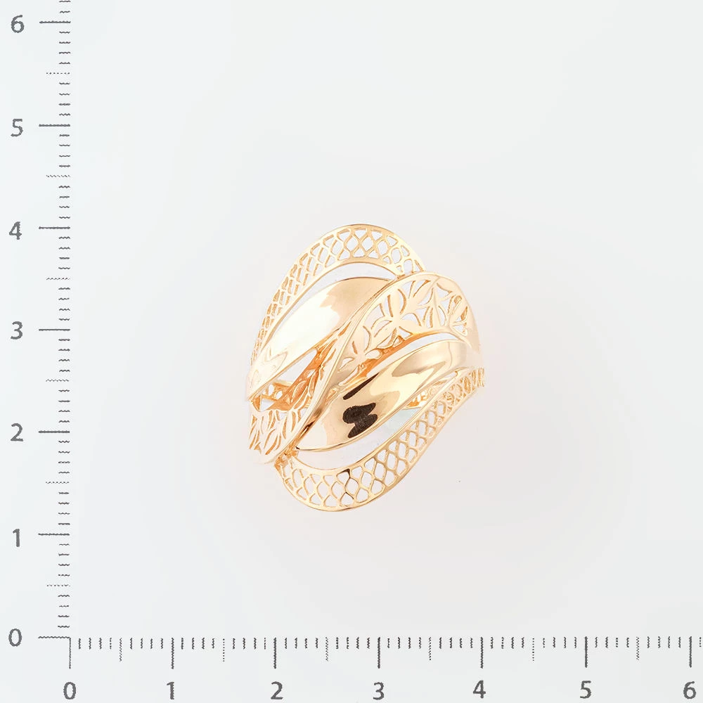 Кольцо из красного золота 585 пробы