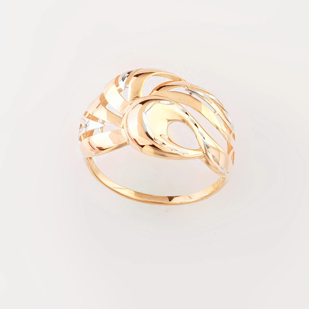 Кольцо из красного золота 585 пробы