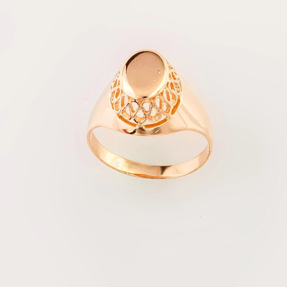 Кольцо из красного золота 583 пробы