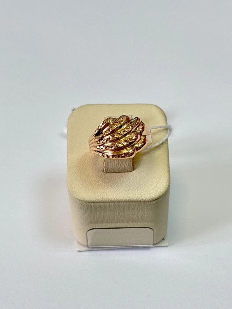 Кольцо из красного золота 585 пробы