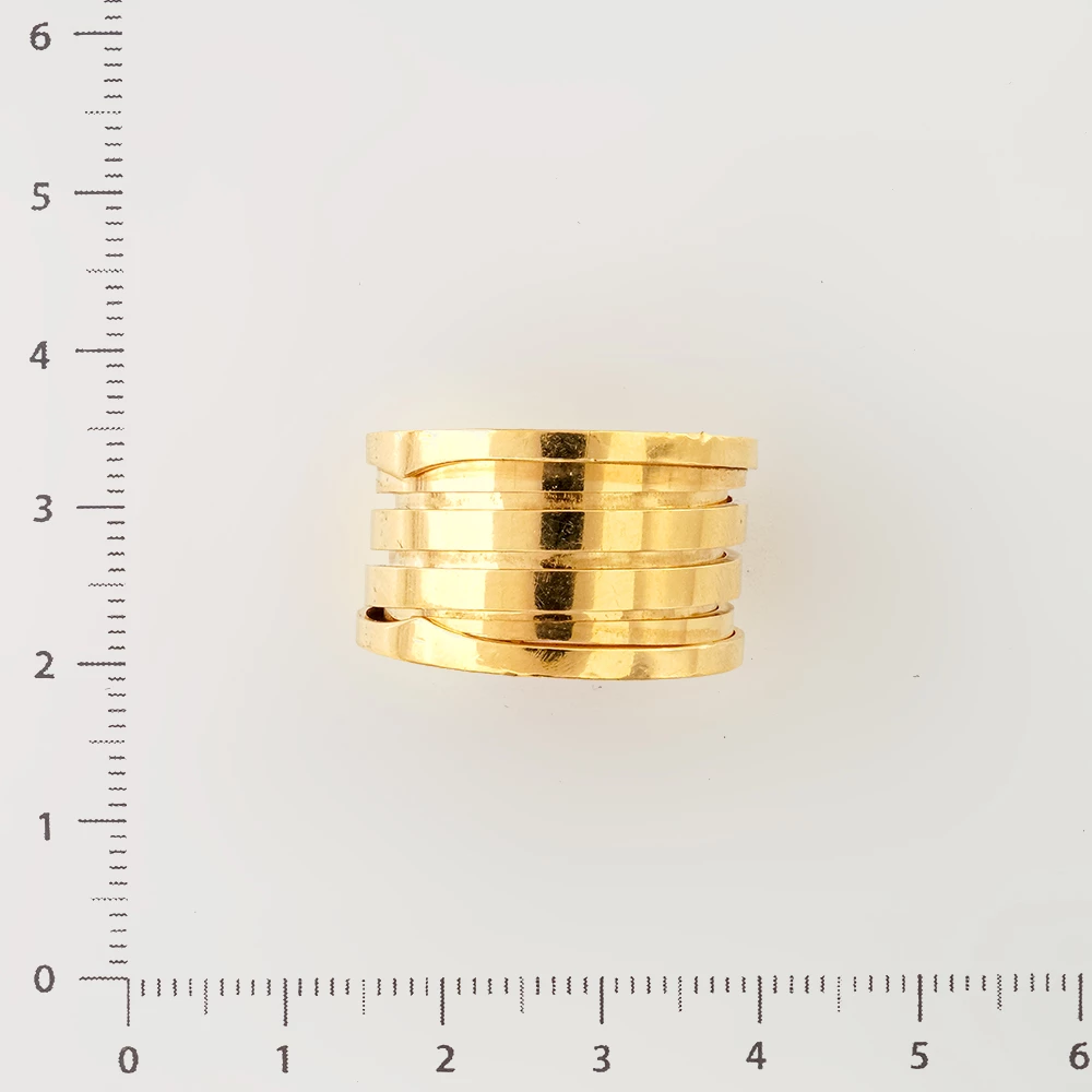 Кольцо из желтого золота 750 пробы