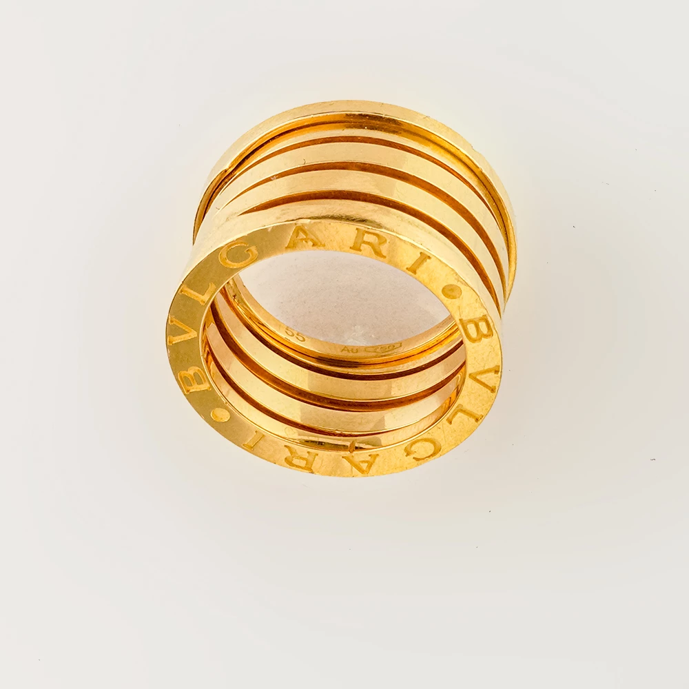 Кольцо из желтого золота 750 пробы