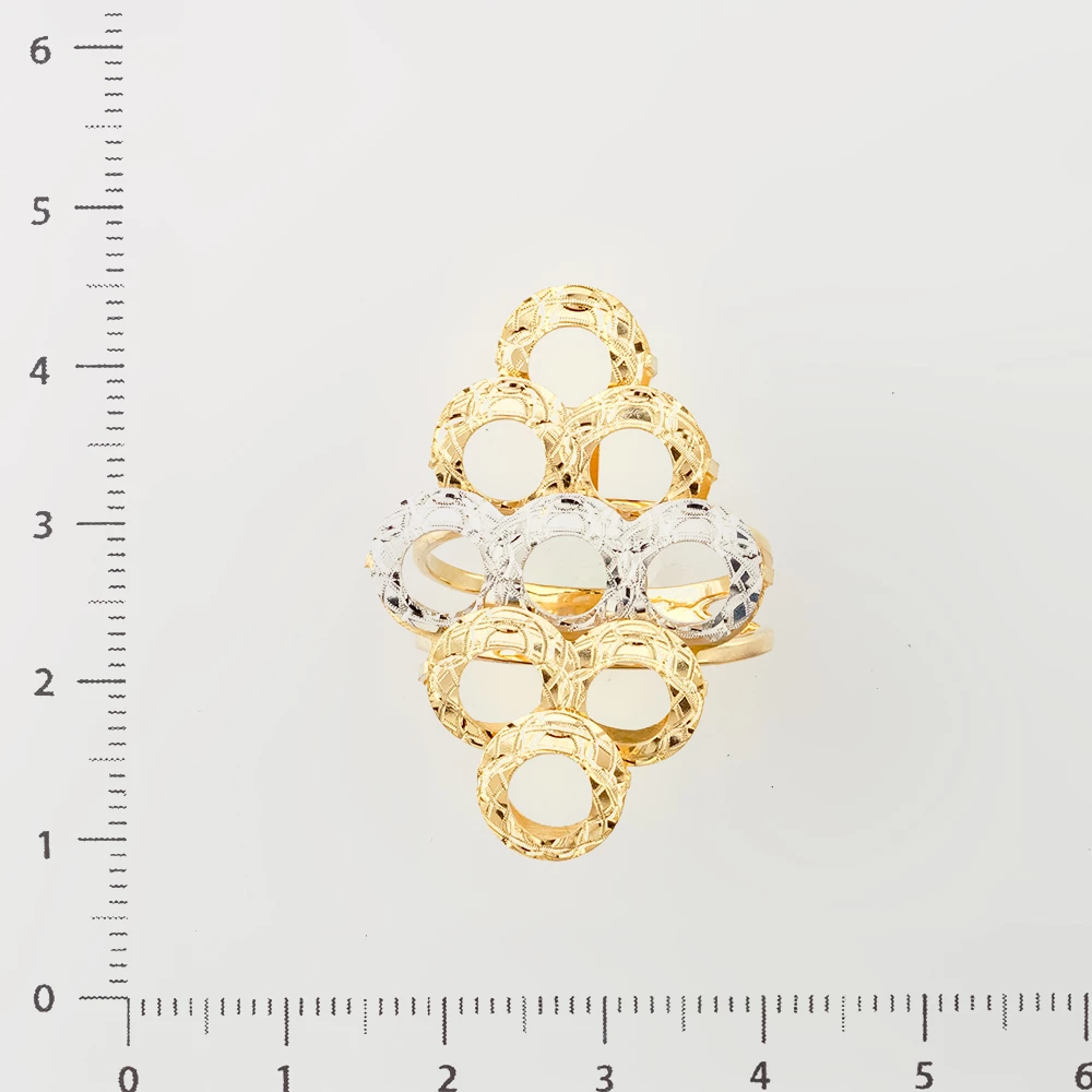 Кольцо из желтого золота 585 пробы