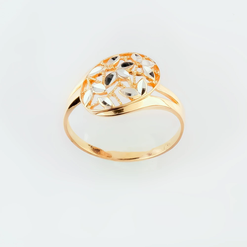 Кольцо из красного золота 585 пробы