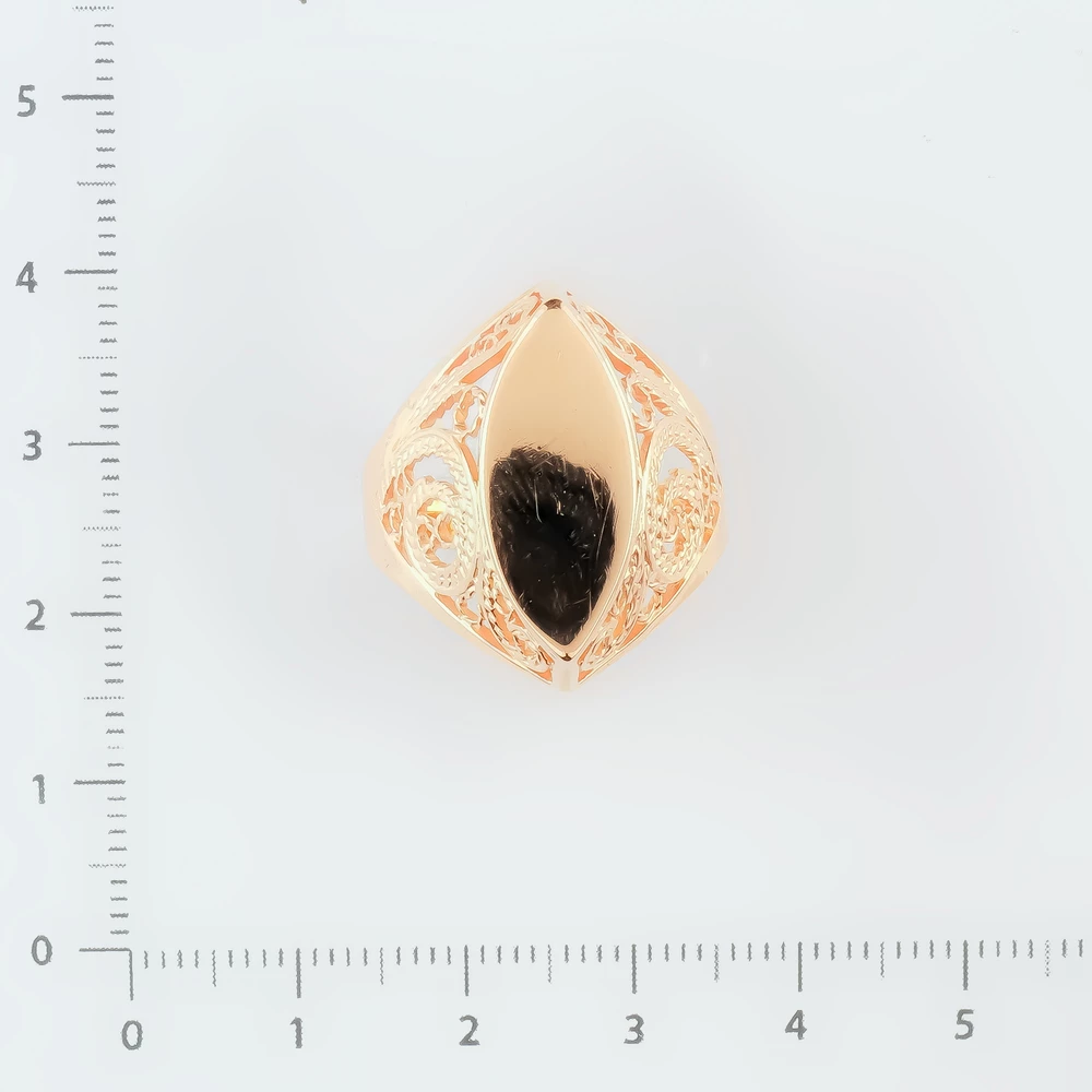 Кольцо из красного золота 585 пробы