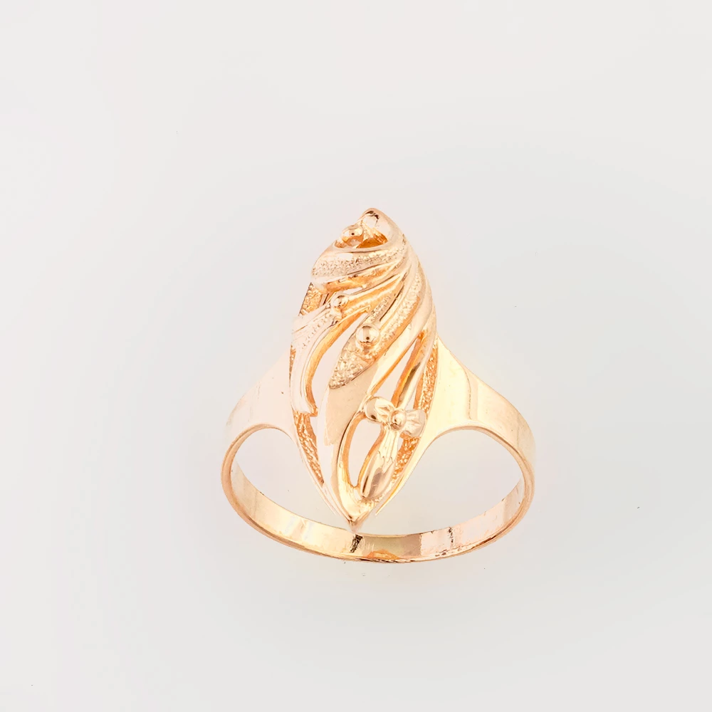 Кольцо из красного золота 585 пробы