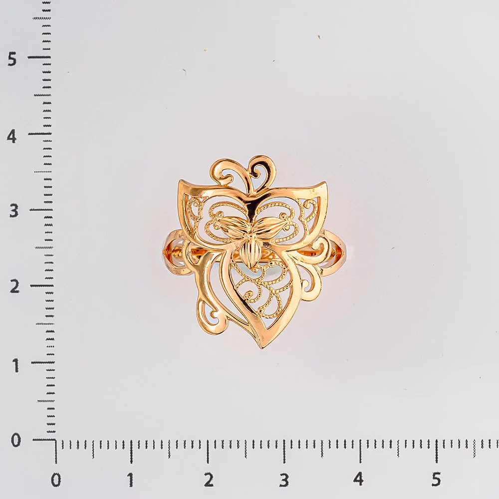 Кольцо из красного золота 585 пробы