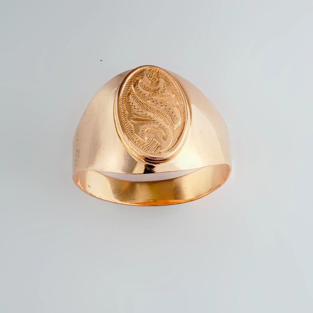 Кольцо из красного золота 583 пробы