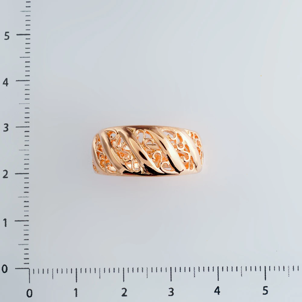 Кольцо из красного золота 585 пробы