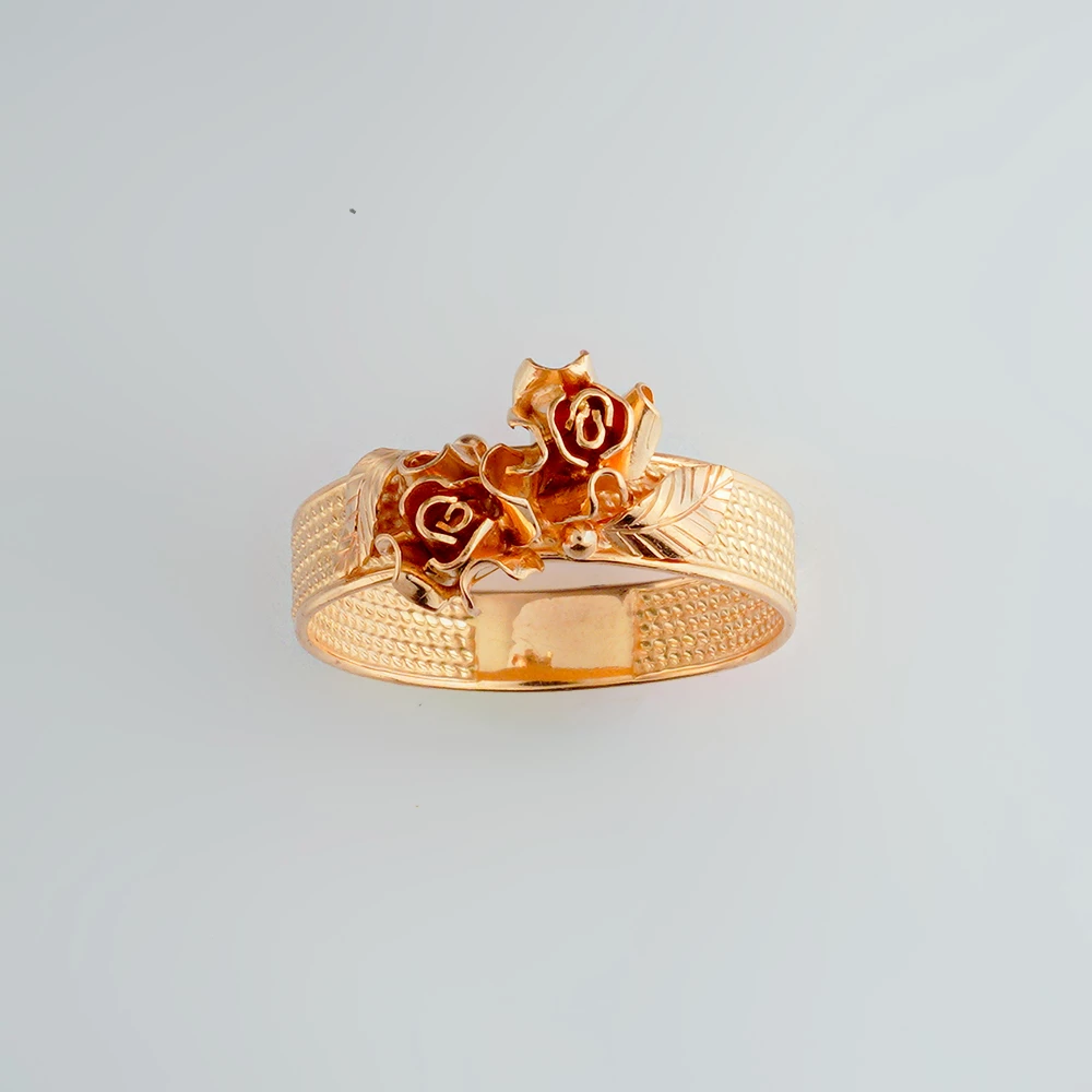 Кольцо из красного золота 585 пробы