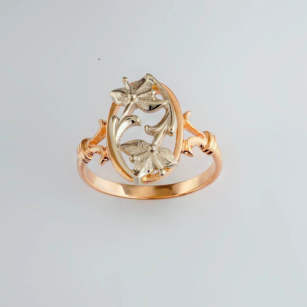 Кольцо из красного золота 585 пробы