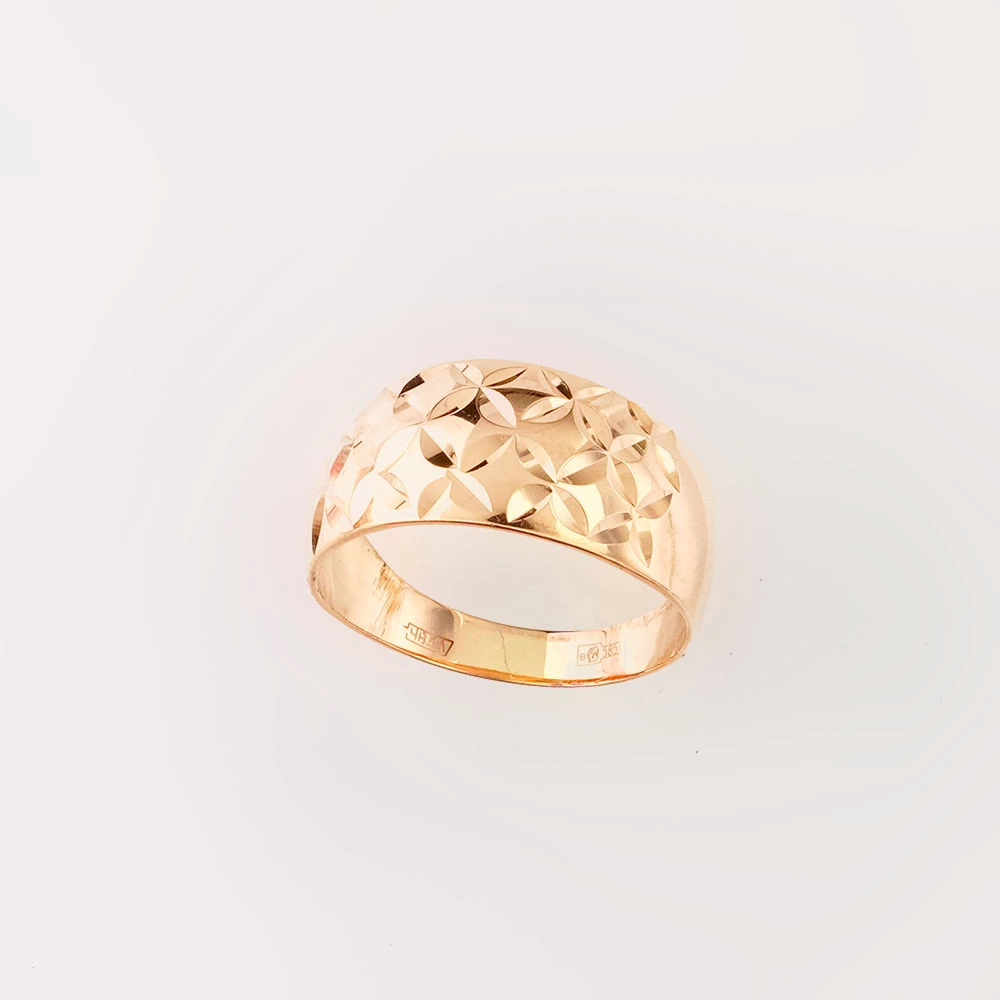 Кольцо из красного золота 585 пробы