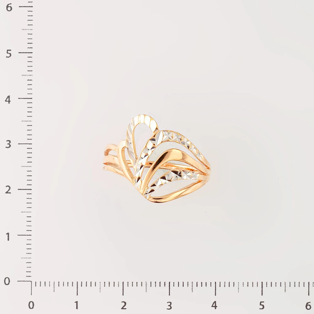 Кольцо из красного золота 585 пробы