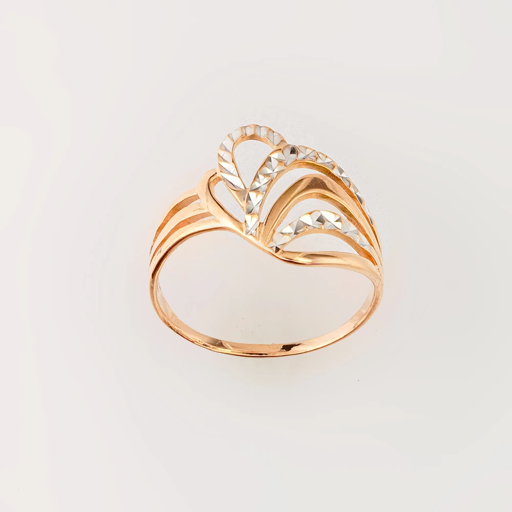 Кольцо из красного золота 585 пробы