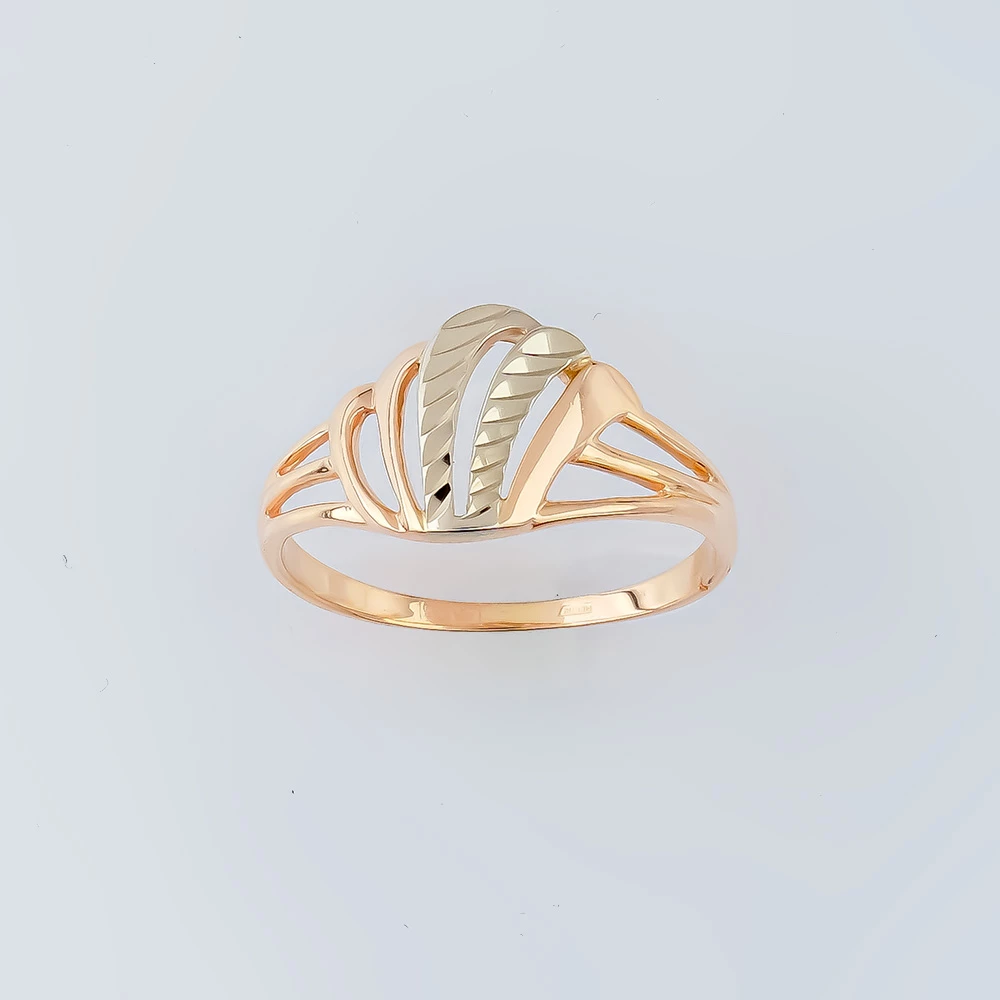 Кольцо из красного золота 585 пробы