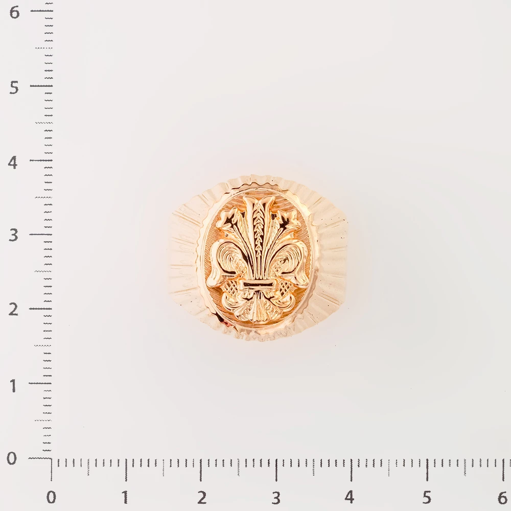 Кольцо из красного золота 583 пробы