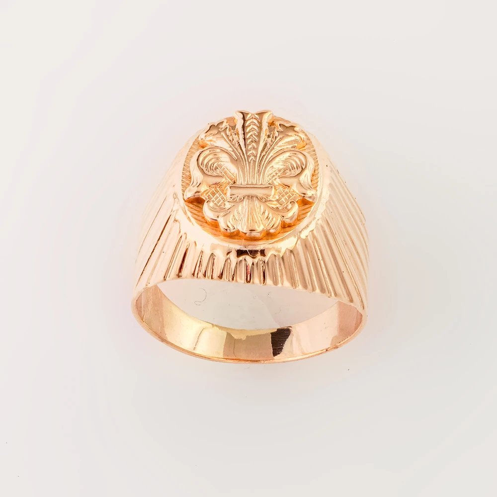 Кольцо из красного золота 583 пробы