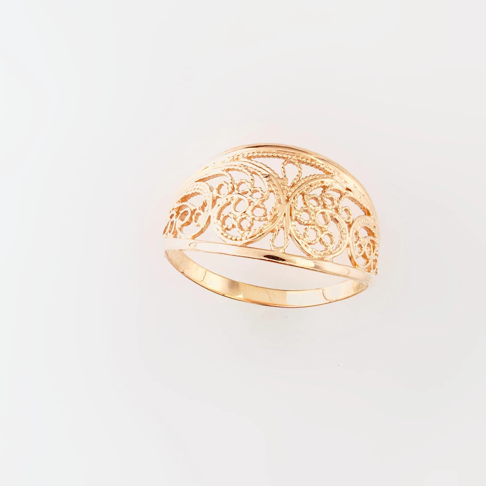 Кольцо из красного золота 585 пробы