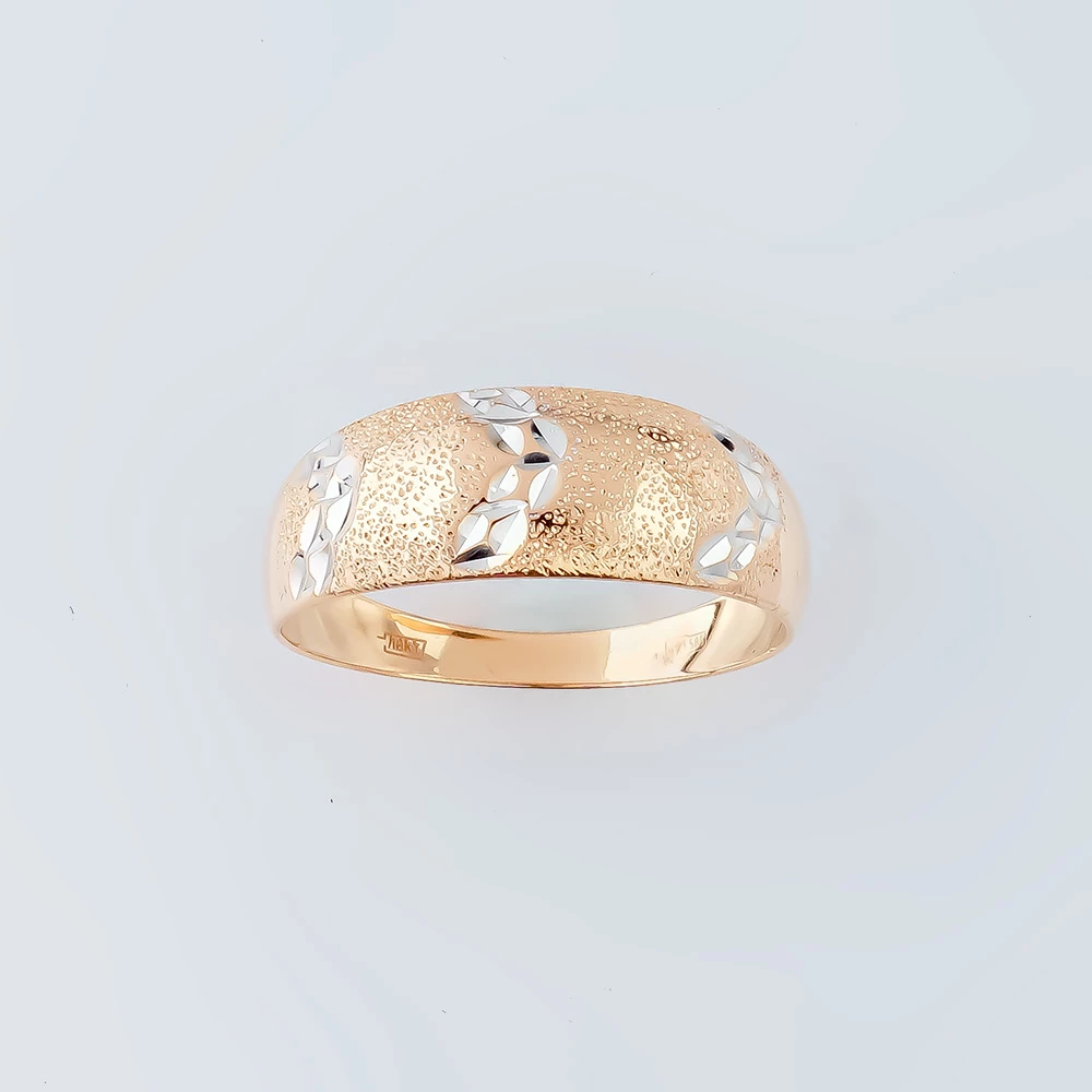 Кольцо из красного золота 585 пробы